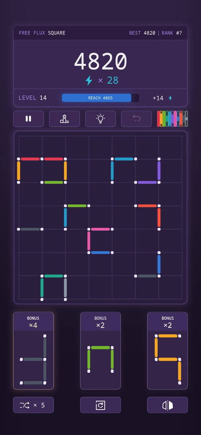 Square 'em All on iPhone